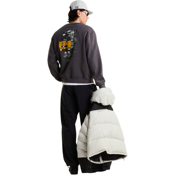 2026 The North Face Gear Up Get Out Sweatshirt NF0A8JB5 - Anthracite Grey